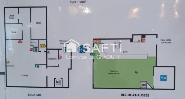 Elégant RESTAURANT au coeur de St Maur OBERKAMPF