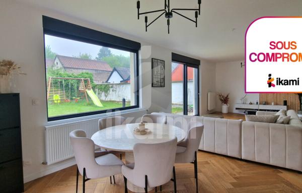 RAISMES 59590 MAISON INDIVIDUELLE  5 CHAMBRES JARDIN