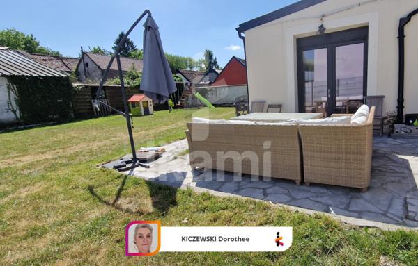 RAISMES 59590 MAISON INDIVIDUELLE  5 CHAMBRES JARDIN