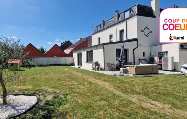 RAISMES 59590 MAISON INDIVIDUELLE  5 CHAMBRES JARDIN