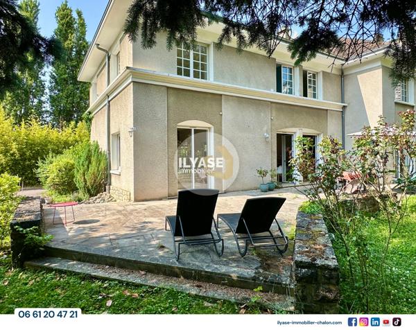 Chalon-sur-Saône (71100) Maison centre-ville 240 m² | 5 ch | 1065 m² | Garage