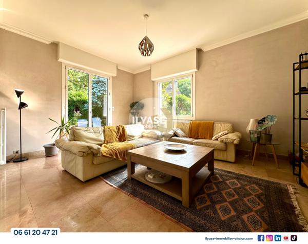 Chalon-sur-Saône (71100) Maison centre-ville 240 m² | 5 ch | 1065 m² | Garage