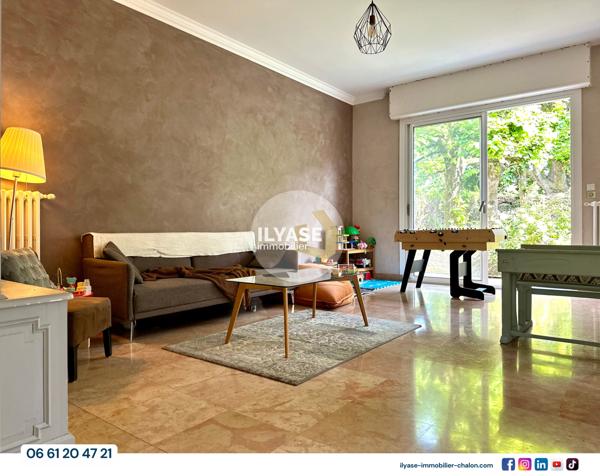 Chalon-sur-Saône (71100) Maison centre-ville 240 m² | 5 ch | 1065 m² | Garage