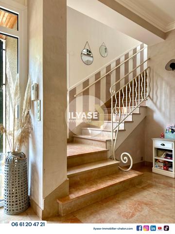 Chalon-sur-Saône (71100) Maison centre-ville 240 m² | 5 ch | 1065 m² | Garage