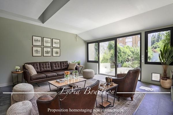 Montrouge (92120) MONTROUGE centre-ville, Maison 147 m2, 5 pièces avec terrasse et très grand jardin