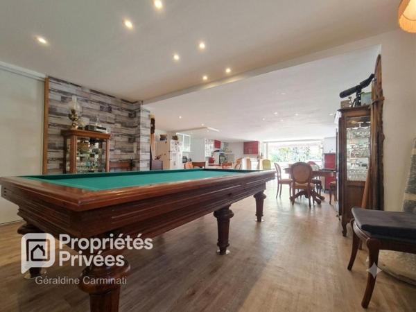 À VENDRE 37540 SAINT-CYR-SUR-LOIRE, maison familiale de 201 m² / jardin / atelier / garage / cave