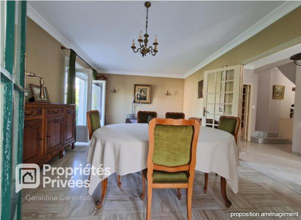 À VENDRE 37540 SAINT-CYR-SUR-LOIRE, maison familiale de 201 m² / jardin / atelier / garage / cave
