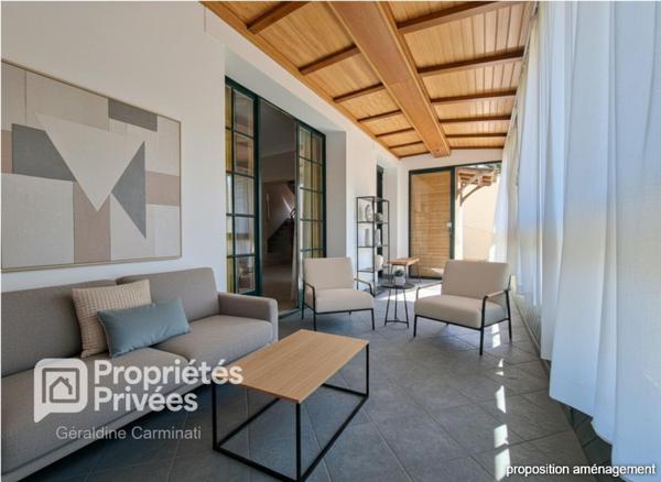 À VENDRE 37540 SAINT-CYR-SUR-LOIRE, maison familiale de 201 m² / jardin / atelier / garage / cave