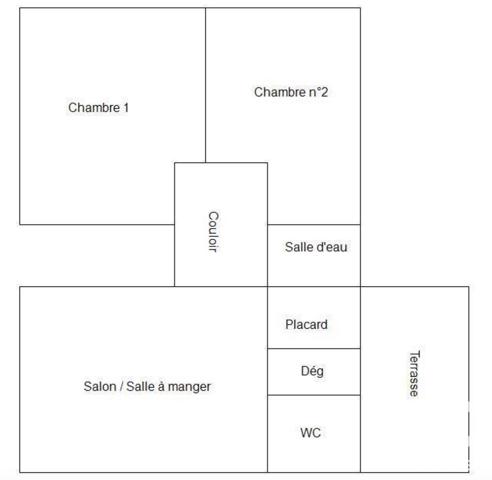 Appartement à vendre 3 pièces 54,47 m² Orsay