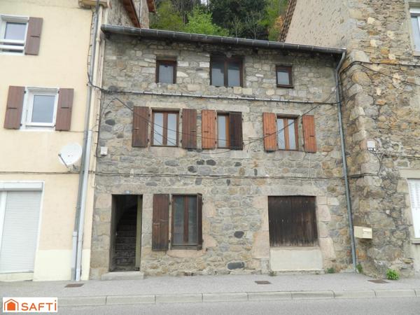 Maison de ville, à rénover, volumes vides