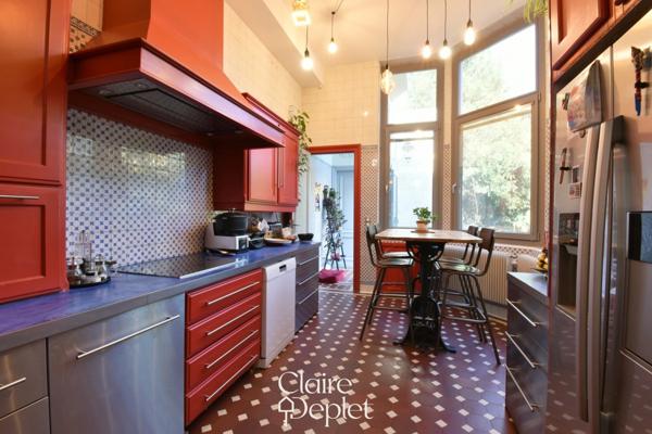 Maison bourgeoise 325 m² – 6 chambres – Parc Jean-Baptiste Lebas