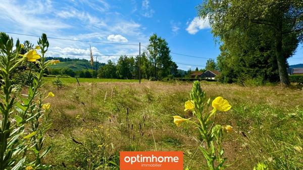 Terrain à vendre de 1 090,00 m² LE THILLOT (88) HAUTES VOSGES - Belle exposition, au calme