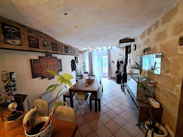 Maison semi-troglodyte de caractère – 125 m² – Fort potentiel – Saint-Étienne-de-Chigny