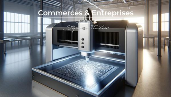 Parts sociales Entreprise découpe industrielle laser, Impression textile à céder à GEMENOS (13)