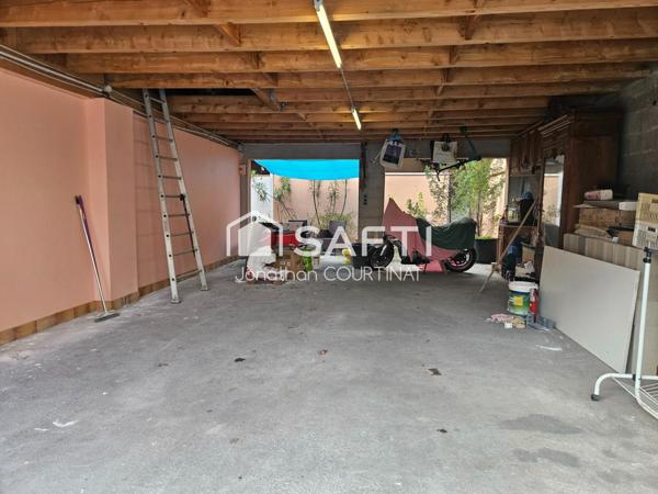 Maison de ville familiale - 185m² - Garage + cour