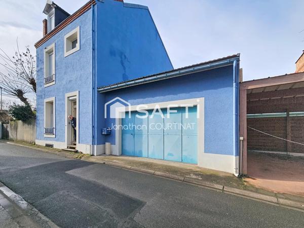 Maison de ville familiale - 185m² - Garage + cour