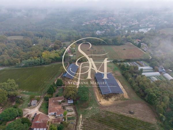 Propriété viticole de 18 ha avec maison et dépendances