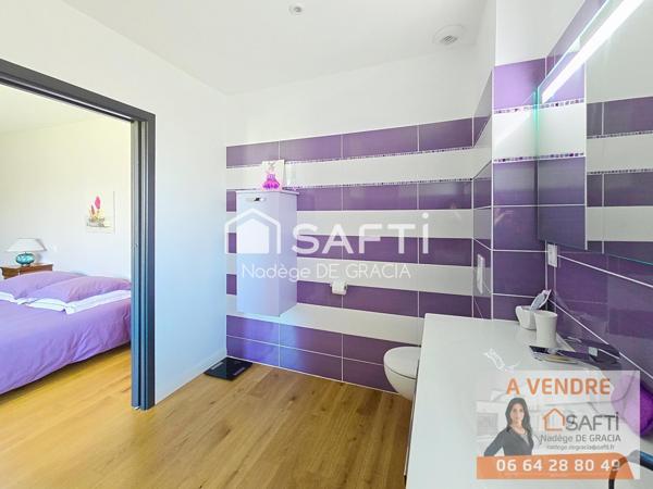 Sublime propriété contemporaine T6 sur les coteaux