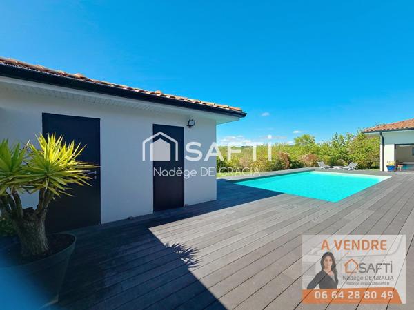 Sublime propriété contemporaine T6 sur les coteaux