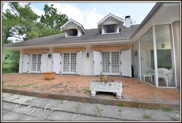 Propriete à vendre 8 pièces  de 350 m² environ à MIMIZAN (40) avec lac privatif, cadre exceptionnel
