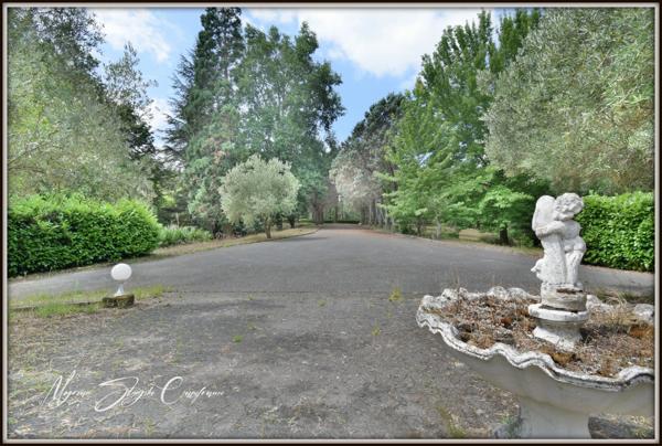 Propriete à vendre 8 pièces  de 350 m² environ à MIMIZAN (40) avec lac privatif, cadre exceptionnel