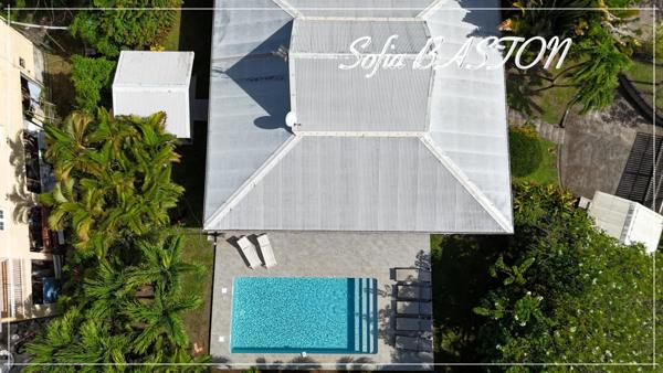 LES TROIS ILETS VILLA P6 bis -165 m² Hab / - Terrain de 986,00 m² - Piscine - Plain pied - A Vendre Martinique (972),