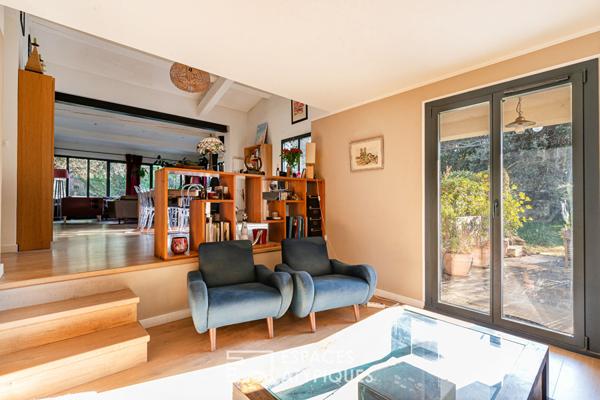 Propriété de charme dans un environnement boisé avec piscine et maison d’hôtes