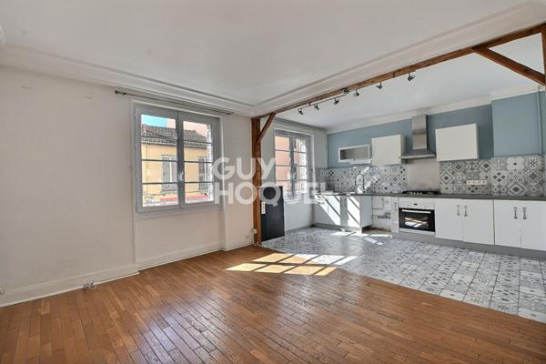 A VENDRE - Appartement 3 pièces traversant de 62 m², Place ronde Montchat, Lyon 3ème (69003)