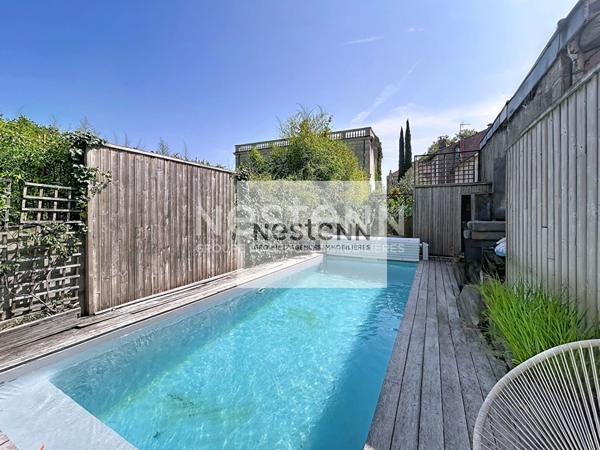 LE BOUSCAT : Maison bourgeoise de 5 pièces/ 3 chambres - Piscine -Terrasse