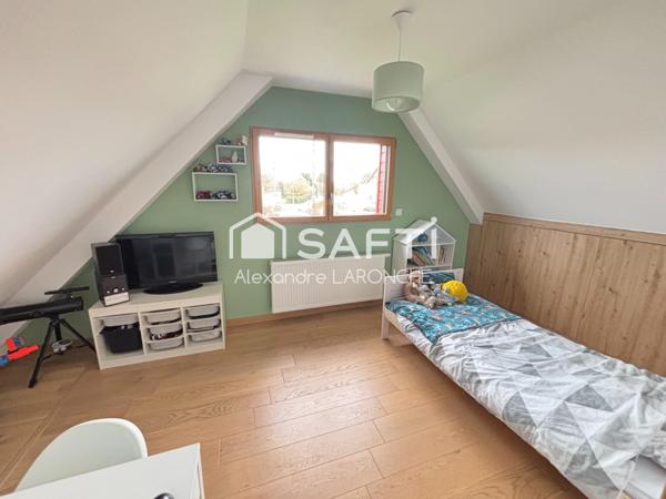 Maison ossature bois, bonne performance énergétique