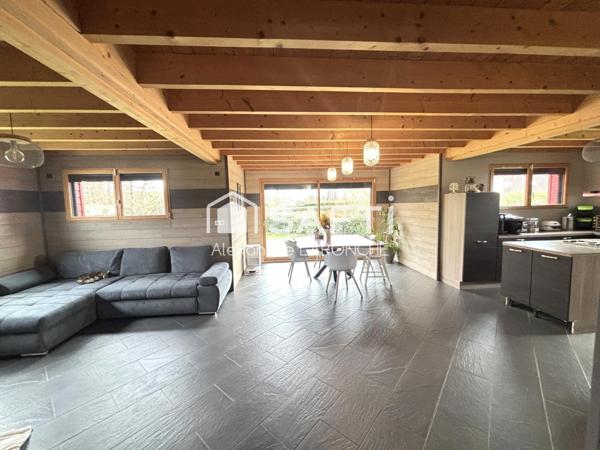 Maison ossature bois, bonne performance énergétique