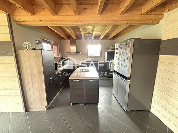 Maison ossature bois, bonne performance énergétique