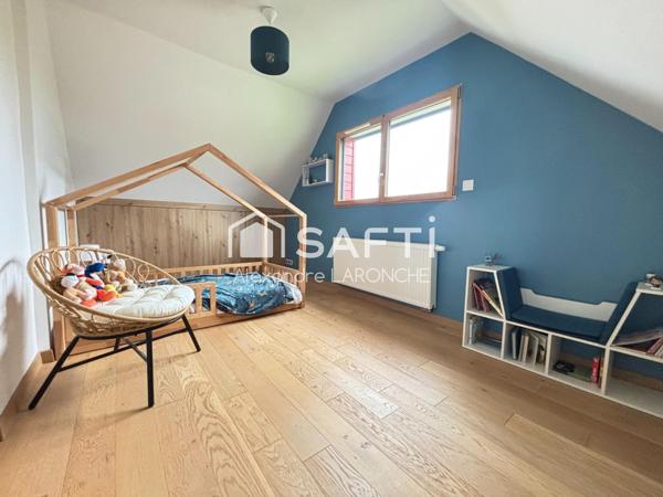 Maison ossature bois, bonne performance énergétique