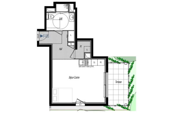 Studio à vendre 36 m² Clermont-Ferrand