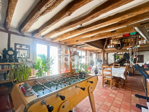 Maison Briarde avec Piscine et Beaux Volumes
