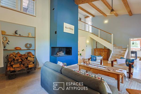 Maison de charme dans son écrin de verdure