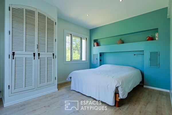 Maison de charme dans son écrin de verdure