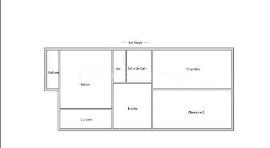 Appartement de 55 m²