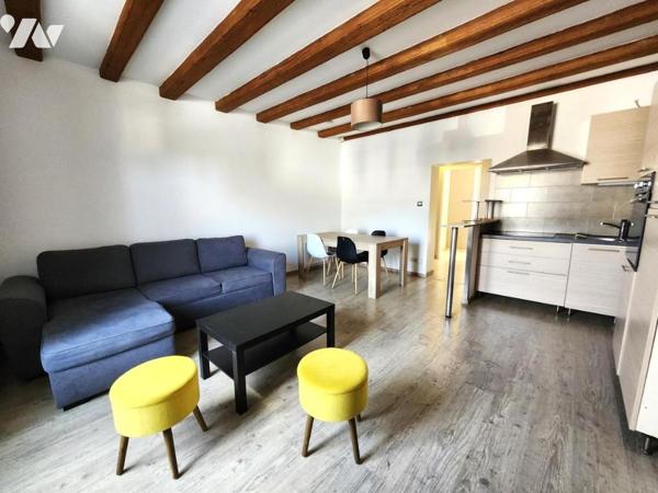 NANTES SUD T2 de 40m² avec jardin