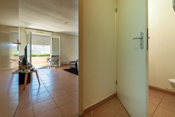 CARCASSONNE – PERIPHERIE Appartement T2 45m² avec terrasse et place de parking privative