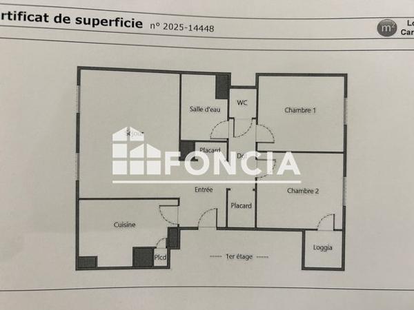 À vendre Appartement 3 pièces 49.51 m² - Marseille 13009