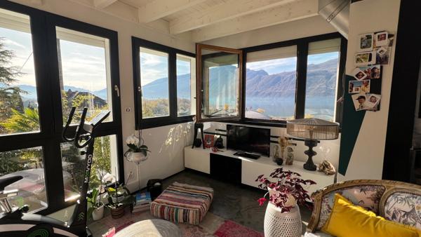 Maison atypique 5 pièces avec vue lac à Aix-les-Bains – Quartier Mémard–Corsuet