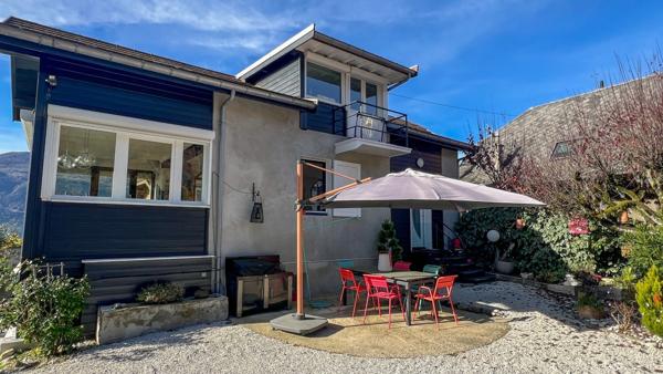 Maison atypique 5 pièces avec vue lac à Aix-les-Bains – Quartier Mémard–Corsuet