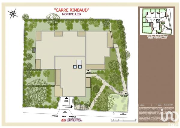 Appartement à vendre 2 pièces 45 m² Montpellier