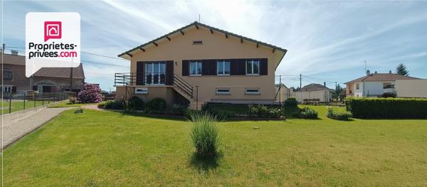 Maison individuelle 4 pièces avec cours d'eau