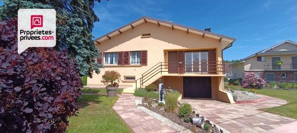 Maison individuelle 4 pièces avec cours d'eau