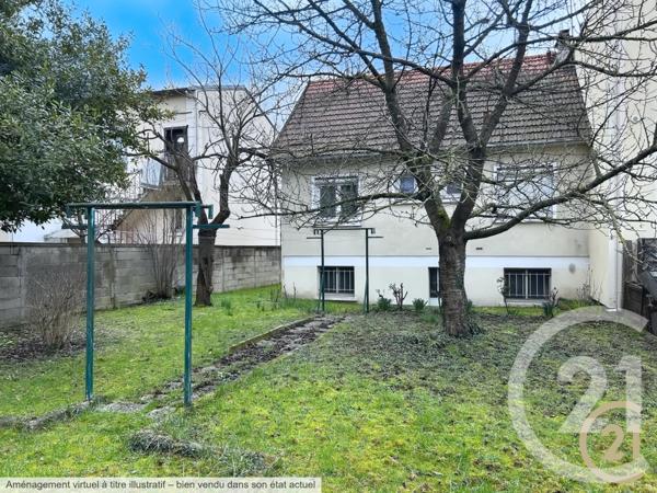 Maison à vendre  4 pièces - 96,28 m2 BONDY - 93