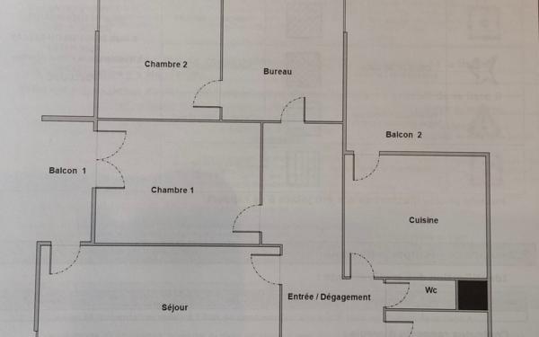 Appartement à vendre    4 pièces • 71,40 m2 Toulouse