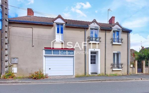 Maison T3 avec garage et courette