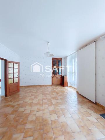 Maison T3 avec garage et courette